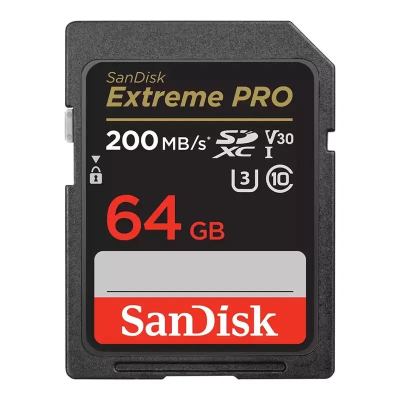 SanDisk Extreme PRO SDXC UHS-I 64GB Memory Card