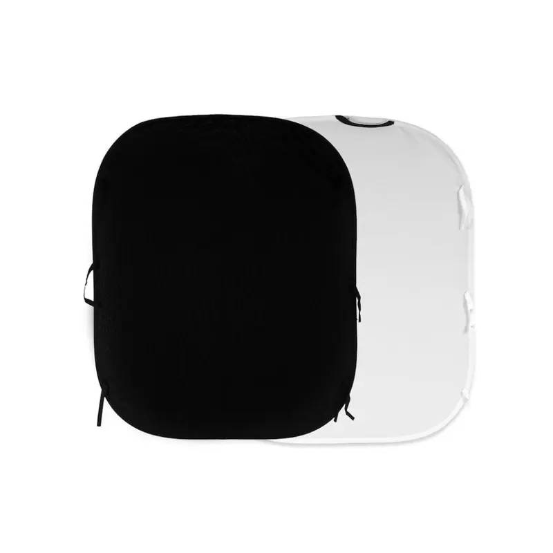Manfrotto Plain Collapsible Background 1.5 x 1.8m Black/White