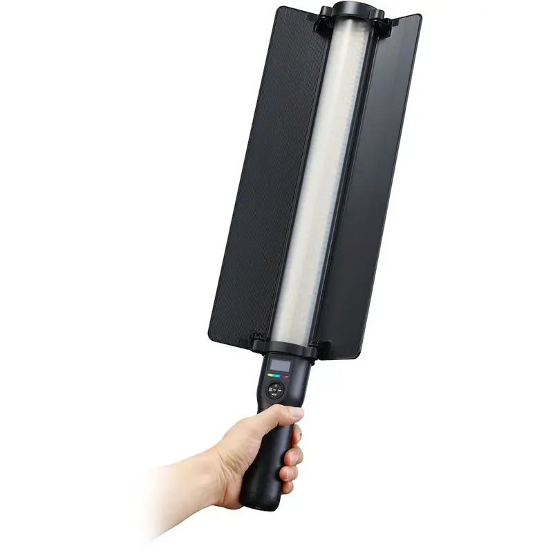 Godox LC500R Handheld LED RGB Light Stick with Barndoor