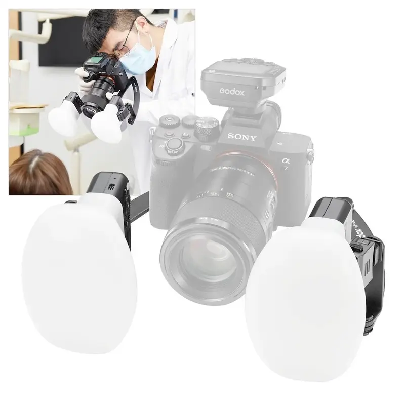 Godox MF12-DK3 Dental Flash Kit with Bracket MF-DB