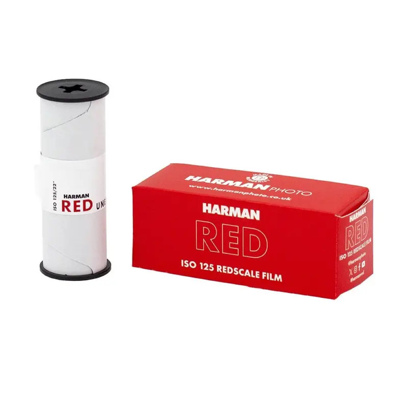Harman Red 125 Redscale 120 Film