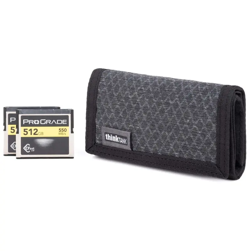 Think Tank Pixel Pocket Rocket V2 Memory Card Wallet Slate Black