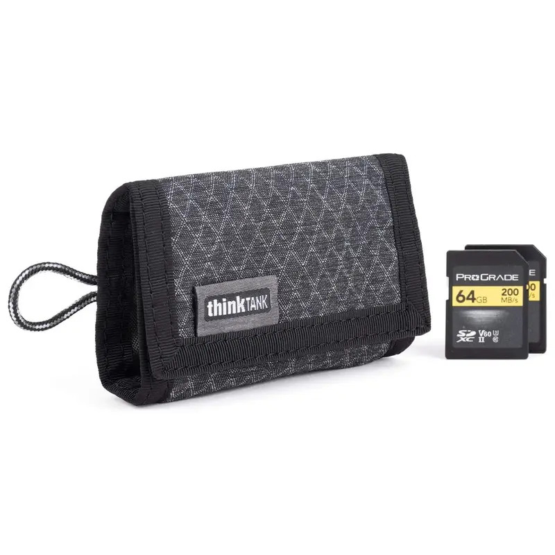 Think Tank Secure Pocket Rocket Mini V2 Memory Card Wallet Slate Black