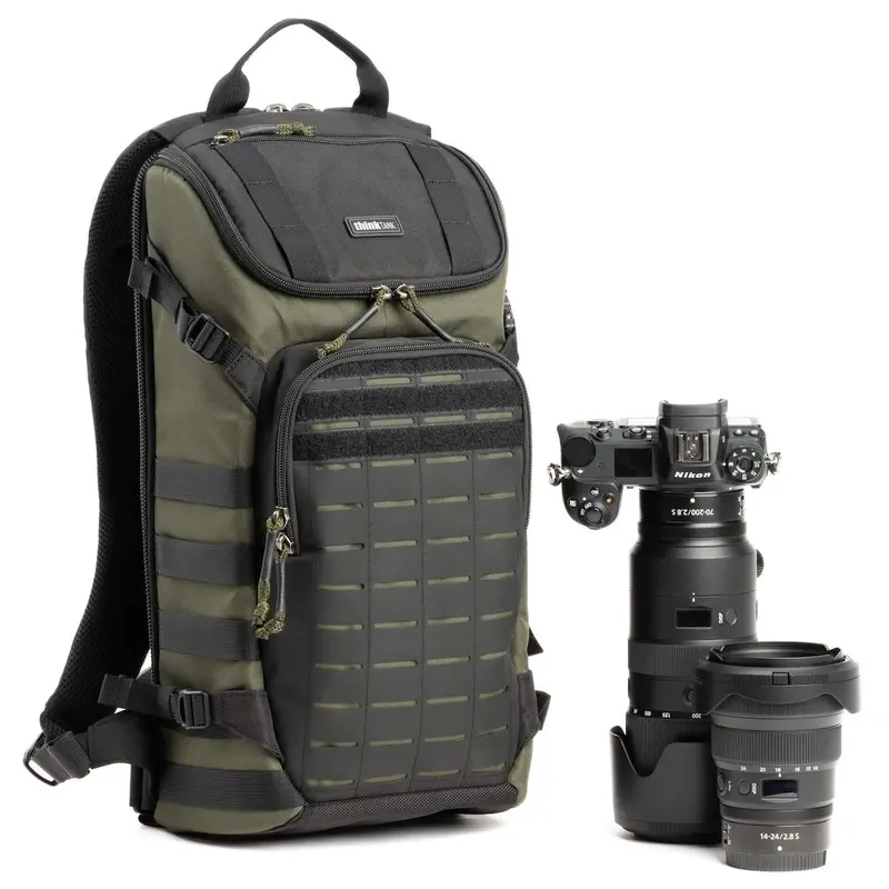 Think Tank DarkLight Camera Backpack 14L Montane Green