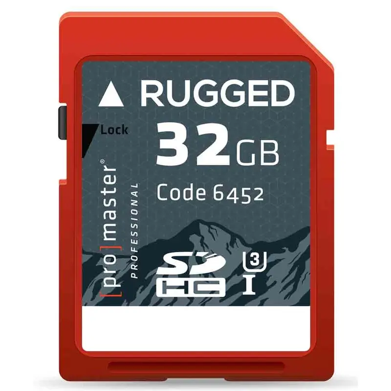 Promaster Rugged 32GB SDHC Memory Card