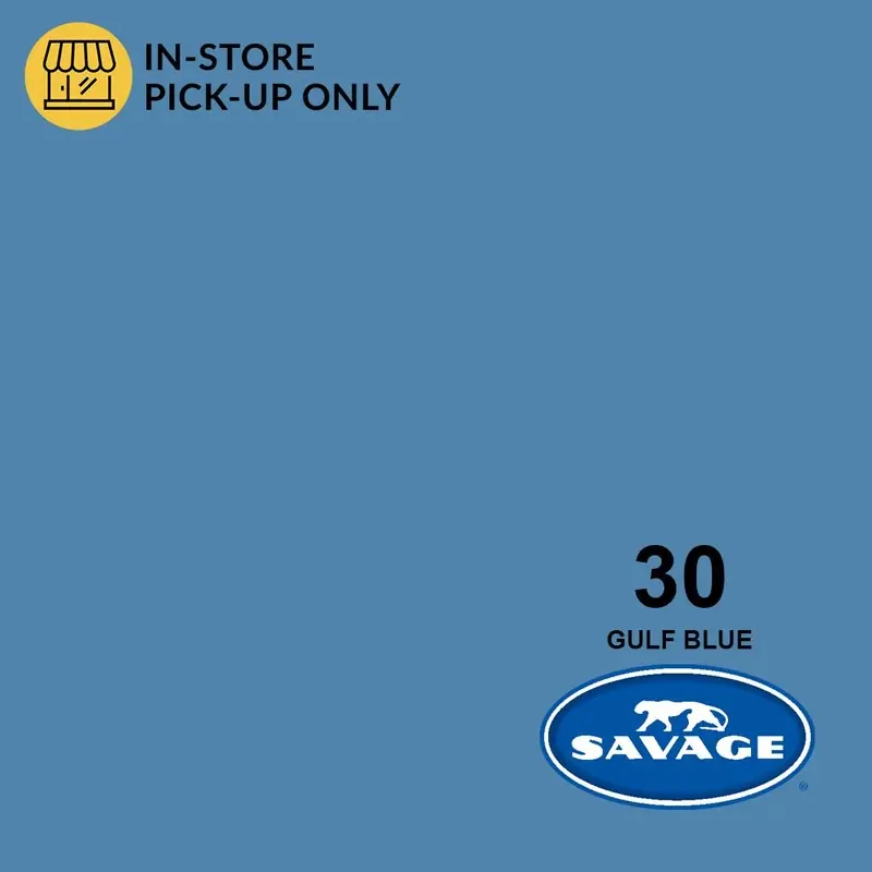 Savage 107" Gulf Blue Seamless Background Paper