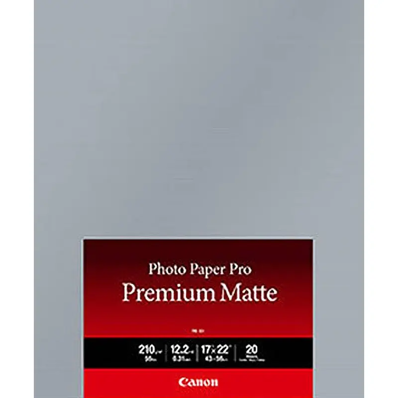 Canon Photo Paper Pro Premium Matte 17x22 | 20 Sheets