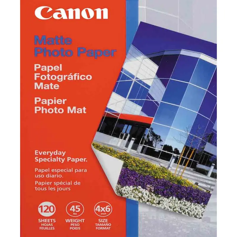 Canon Matte Photo Paper 4x6 | 120 Sheets