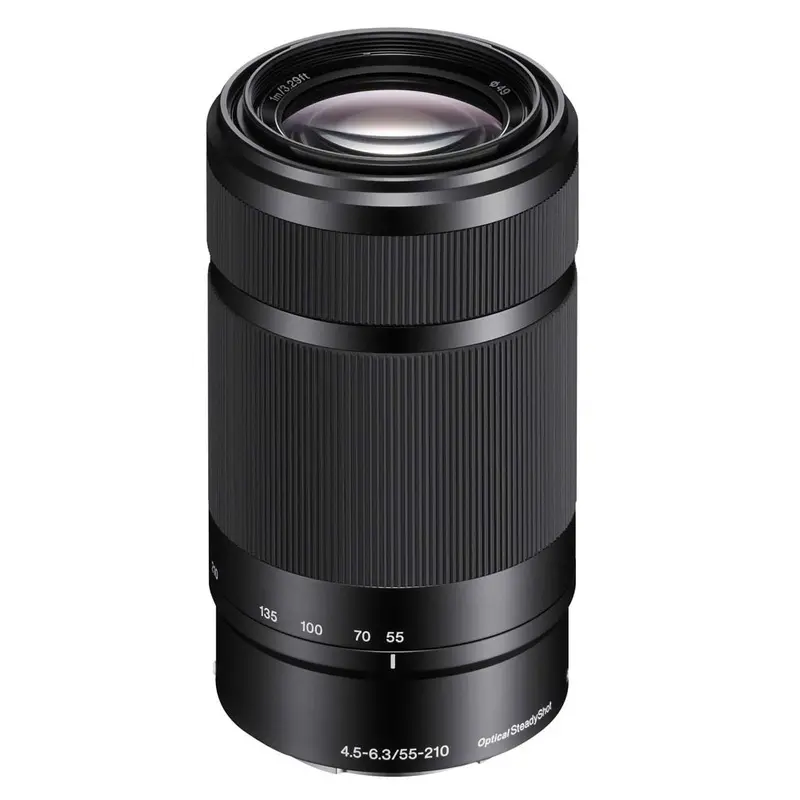 Sony E 55-210mm f/4.5-6.3 OSS Lens Black