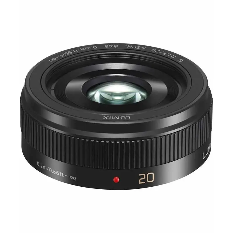 Panasonic Lumix 20mm f/1.7 Lens Black