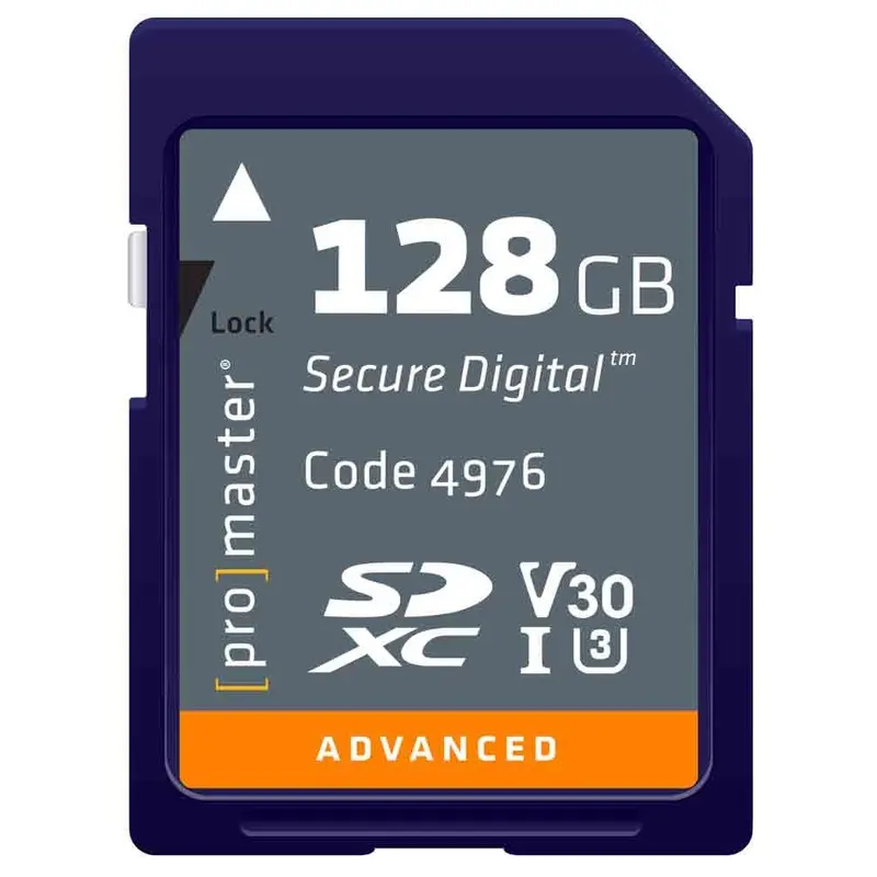 Promaster 128GB SDHC 633X Advanced Memory Card