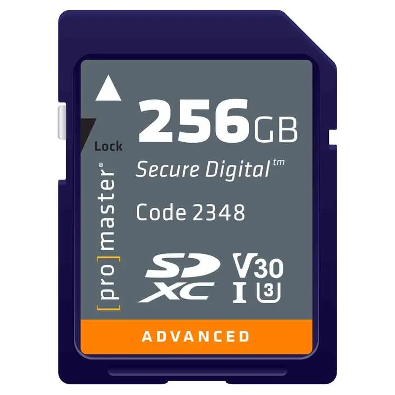 Promaster 256GB SDHC 677x Advanced Memory Card