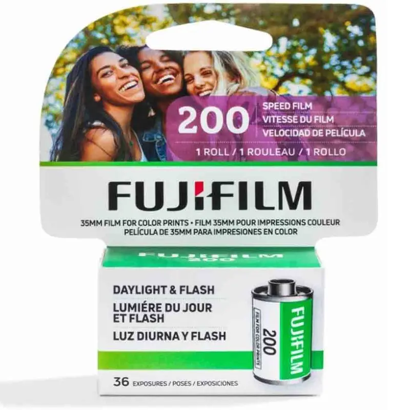Fujifilm 200 Color Negative 35mm Film | 36 Exposures