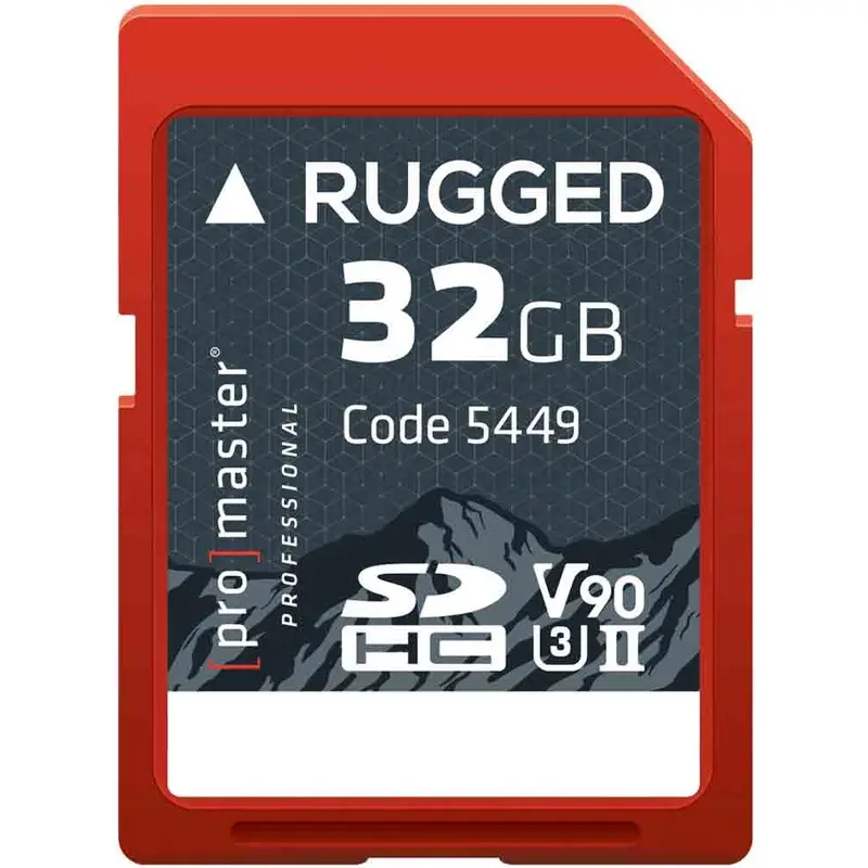 Promaster Rugged CINE 32GB SDHC Memory Card