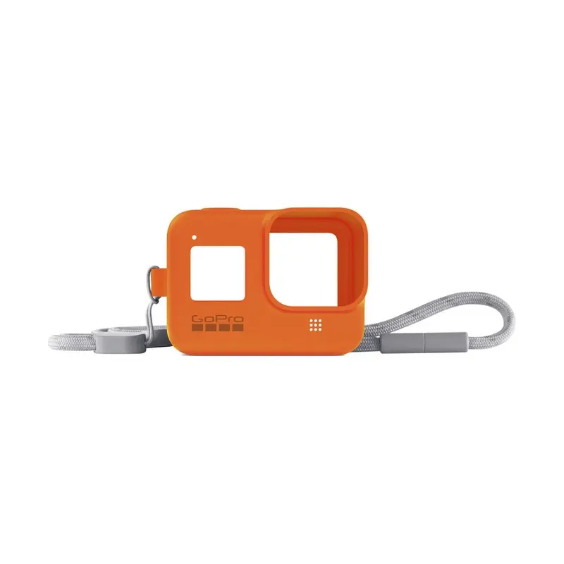 GoPro 8 Sleeve and Lanyard Orange