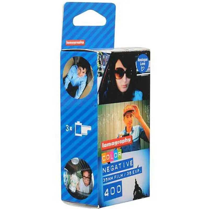 Lomo Color 400 Film 3 Pack