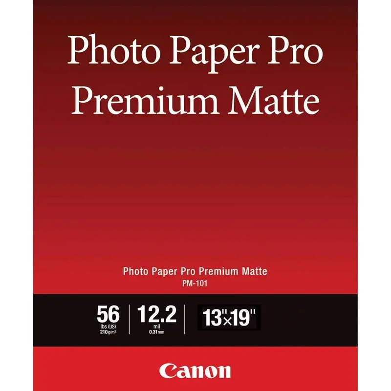 Canon Photo Paper Pro Premium Matte 13x19 | 20 Sheets