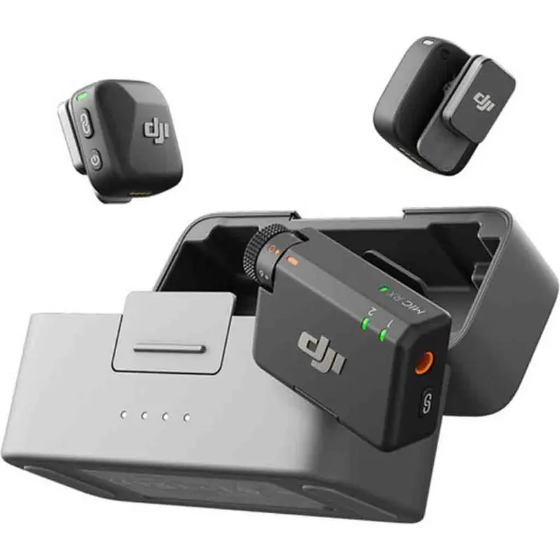 DJI Mic Mini 2 Transmitters 1 Receiver Microphone Kit