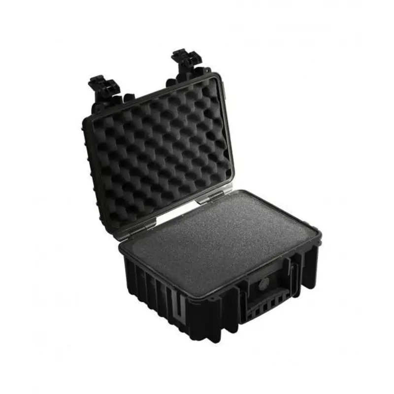 B&W International Type 3000 Hard Case Black with Foam Inserts