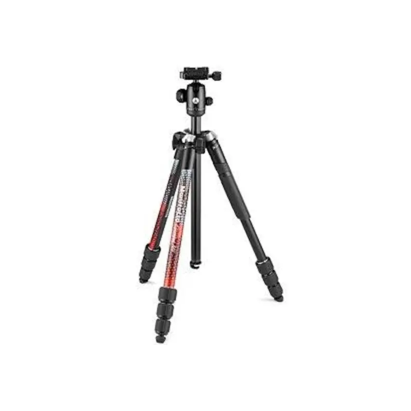 Manfrotto MKELEMII4RD-BH Element MII Red Aluminium Tripod with Ball Head