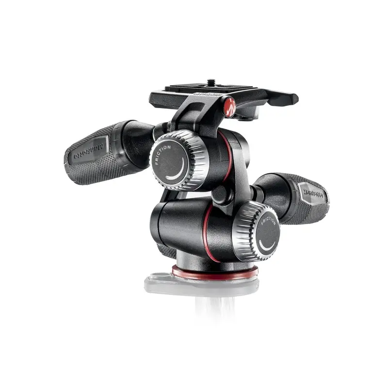 Manfrotto X-PRO 3-Way tripod head with retractable levers