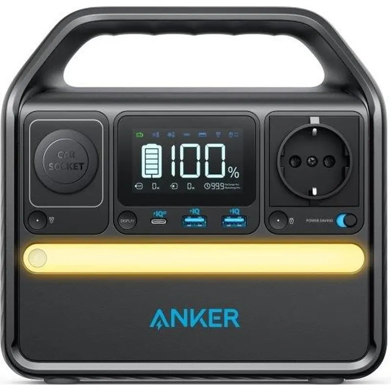 Anker PowerHouse 521 Portable Power Station - 256Wh LiFePO4
