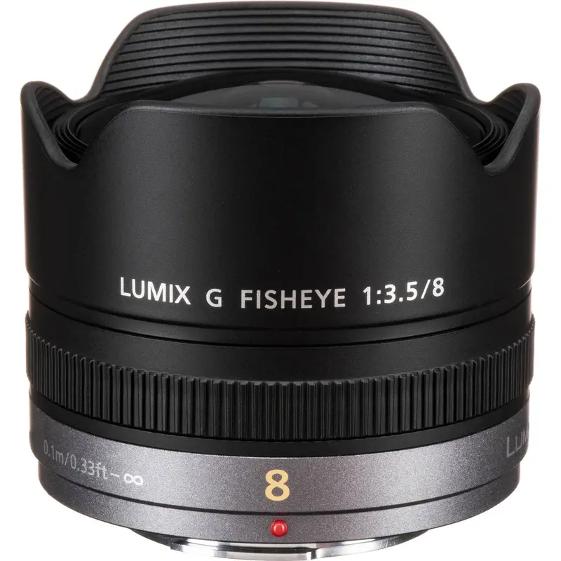 Used Panasonic Lumix G 8mm f/3.5 Fisheye [26530]