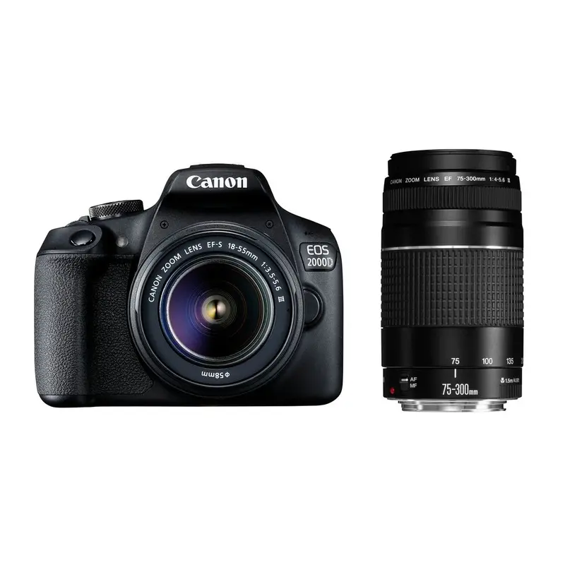 Canon EOS 2000D DC Double Lens Kit