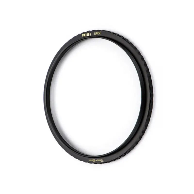 NiSi 58-77mm Brass Step Rings for Circular Filters