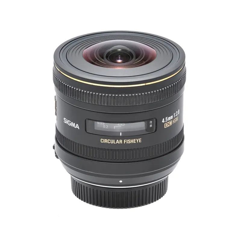 Used Sigma 4.5mm f/2.8 DC HSM EX Circular Fisheye for Nikon F [S15072406]