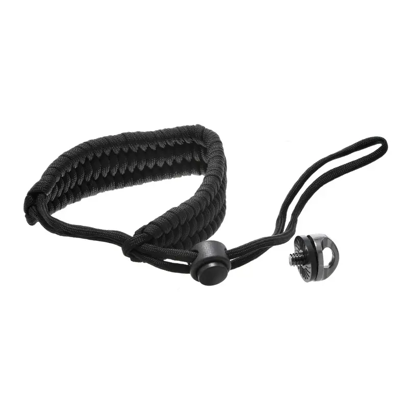 KAMERAZ Braided Wrist Strap with 1/4" Screw (Black)