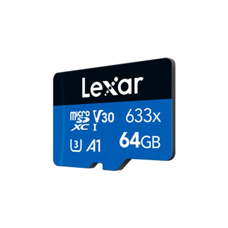 Lexar 64GB UHS-I MicroSDXC 633x Memory Card