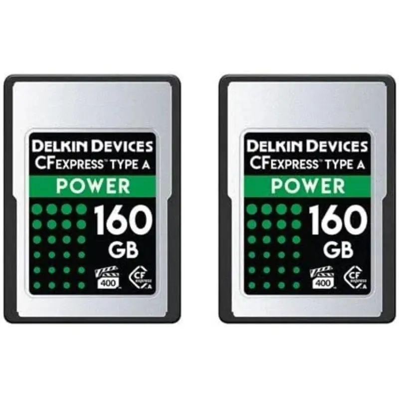 Delkin CF Express POWER 160GB Type A Twin Pack