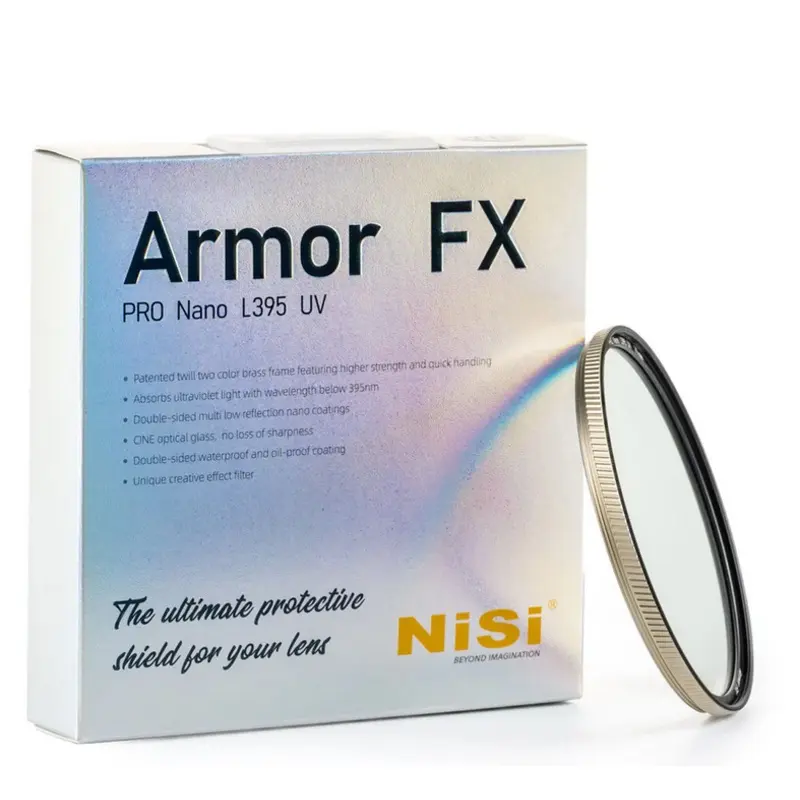 NiSi 77mm Armor Fx Brass UV Filter Ulta Strong