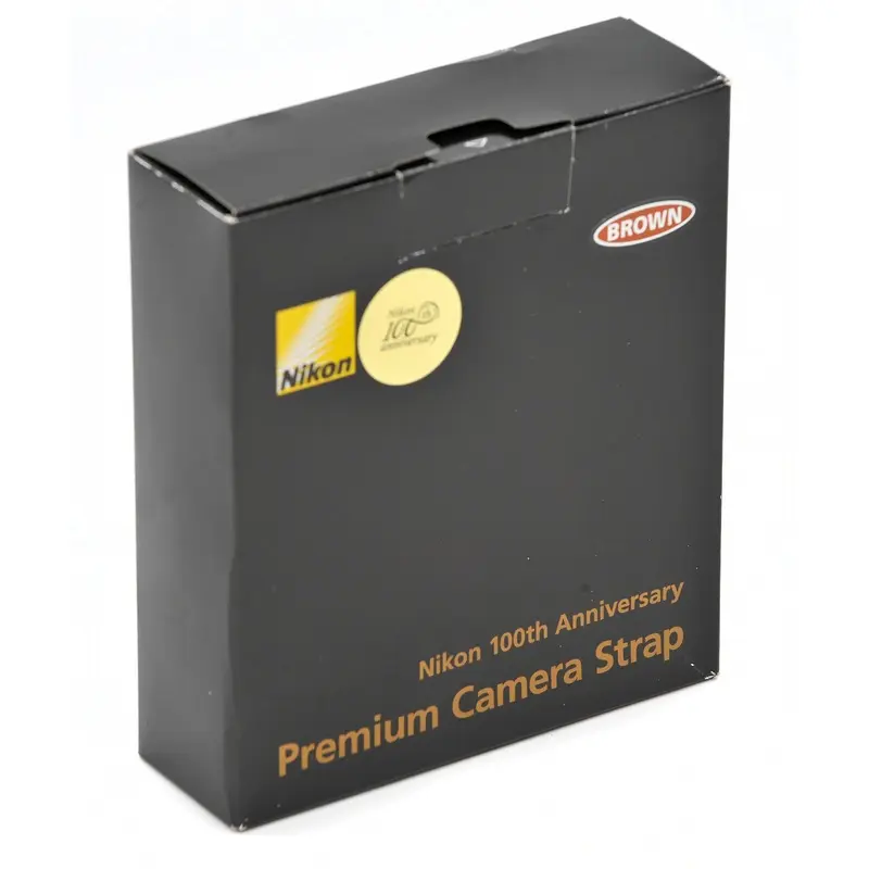 Nikon 100th Anniversary Neck Strap (Brown)