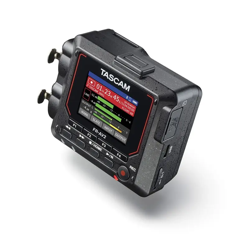 TASCAM FR-AV2 COMPACT 32-BIT-FLOAT RECORDER