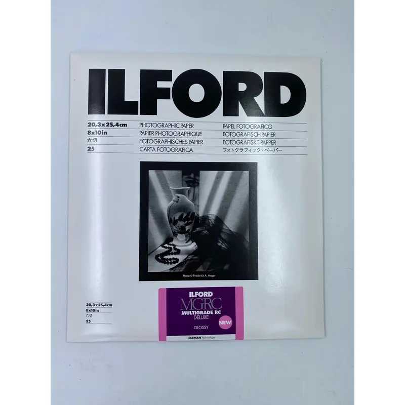 Ilford Multigrade RC Deluxe Pearl 8x10" Photo Paper (25 Sheets)
