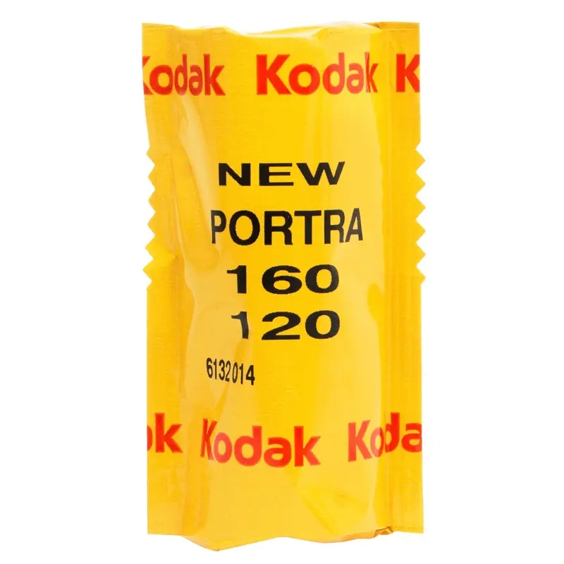 Kodak Professional Portra 160 Color Negative Film (120 Roll Film)