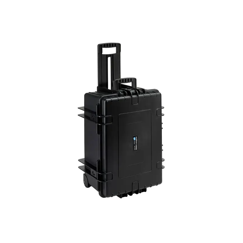 B&W International type 6800 Hard-case with wheels Black with padded dividers