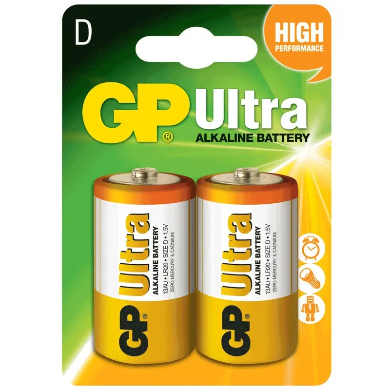 GP Ultra Alkaline D-Size