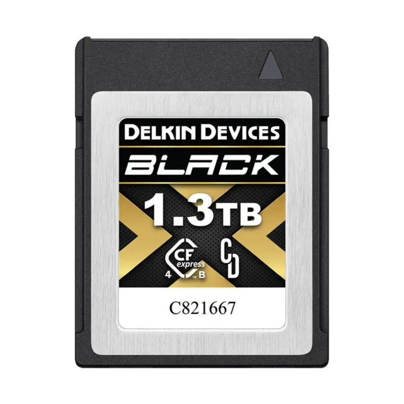 Delkin 1.3Tb CF Express BLACK Type B Gen 4.0