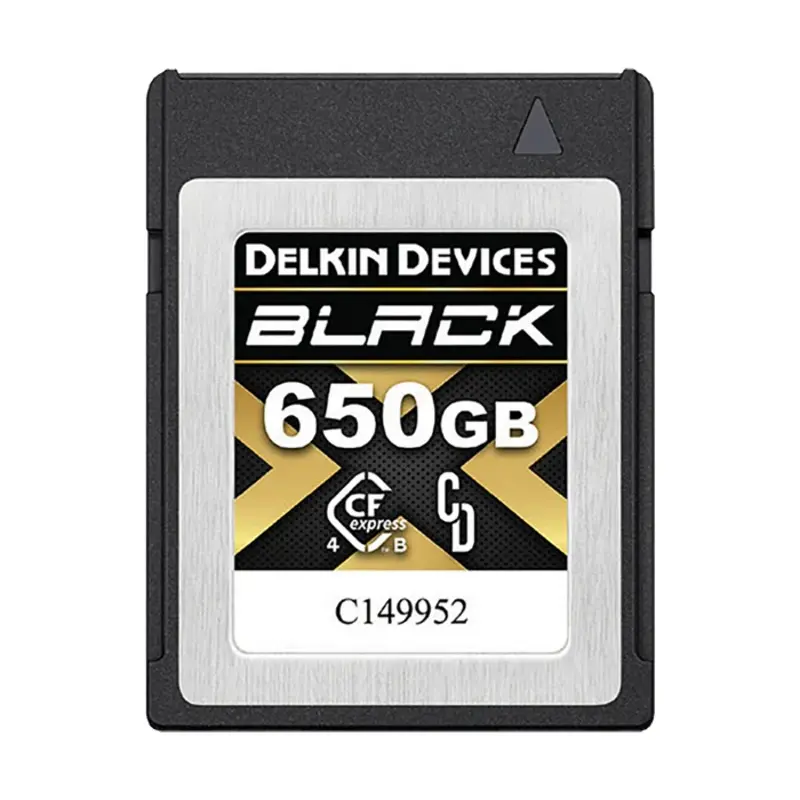 Delkin 650GB CF Express BLACK Type B 4.0