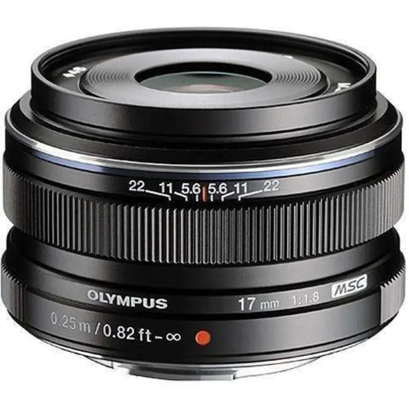 OM SYSTEM M.Zuiko Digital 17mm f/1.8 Lens (Black)