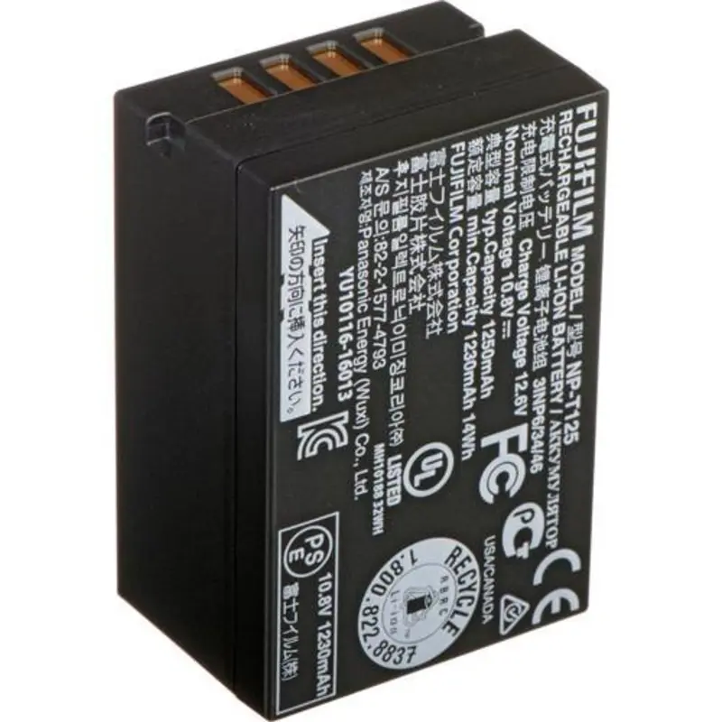 Fujifilm NP-T125 Rechargeable Lithium-Ion Battery
