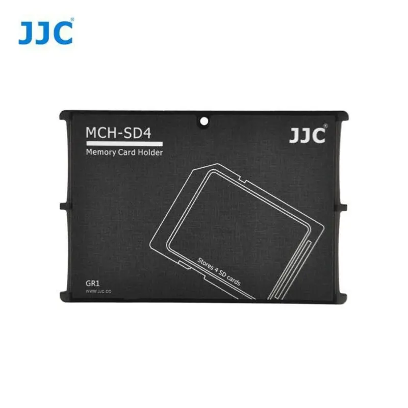 JJC Memory Card Holder fits 4 SD Cards