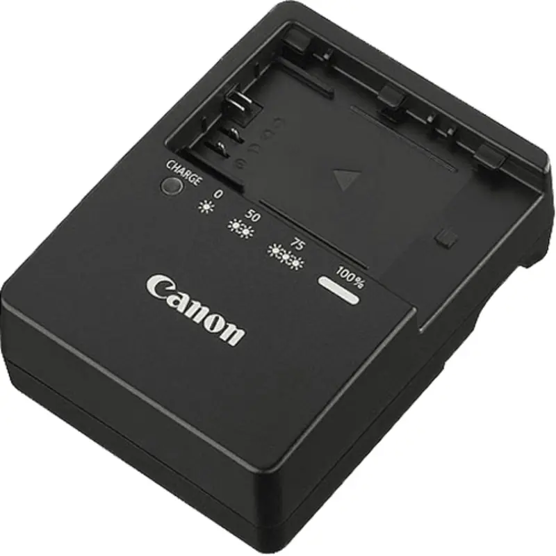 Canon LC-E6E Battery Charger for LP-E6/LP-E6n Batteries