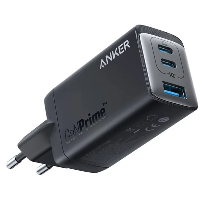 Anker 735 3-Port Wall Charger GaNPrime 65W Black