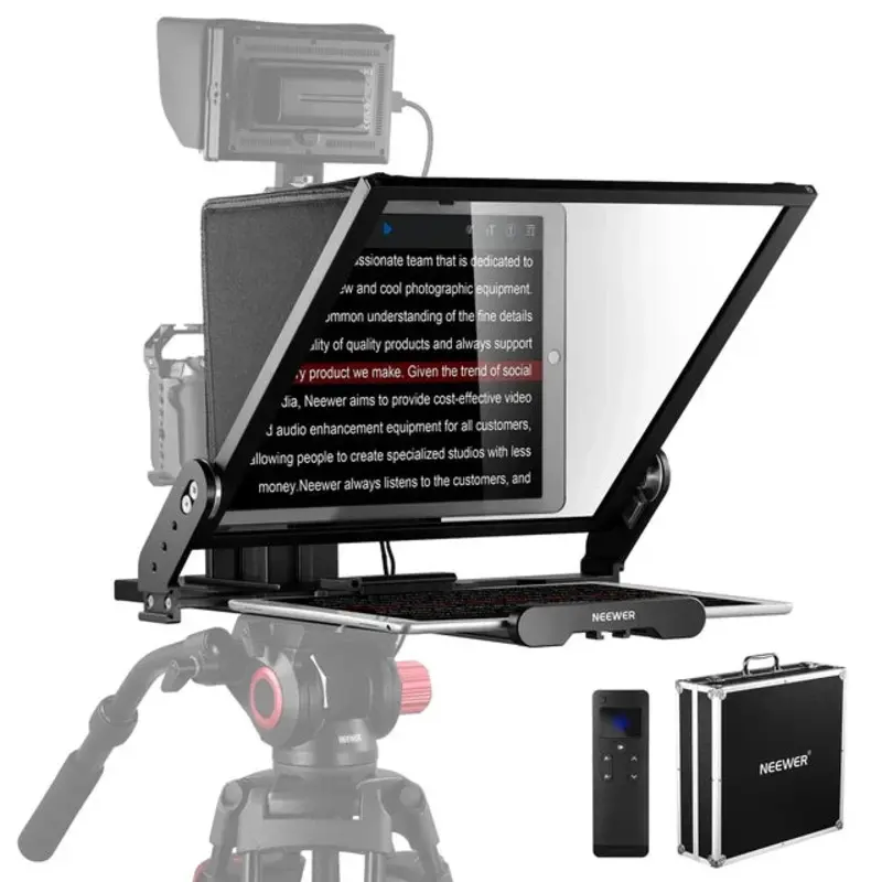 Neewer X17 II Teleprompter 17"/43cm with 501PL Quick Release and Remote Control