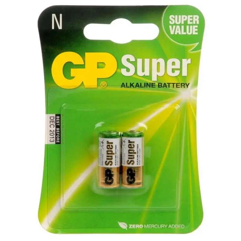 GP 1.5V N Size Alkaline Battery 2 Pack