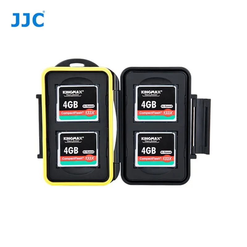 JJC MC-CF4 Hard Memory Case for 4 CF Cards